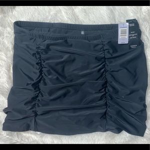 Torrid Ruched Swim Skirt